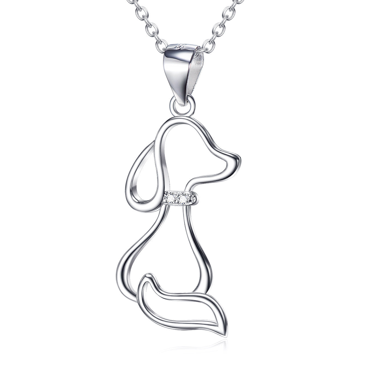 Collier en Argent avec Pendentif Animal