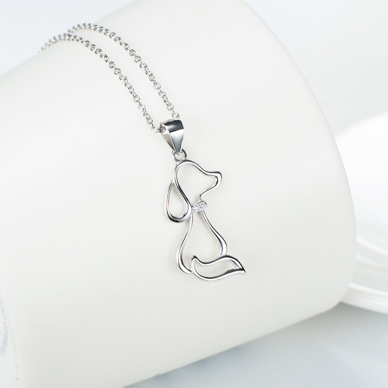 Collier en Argent avec Pendentif Animal